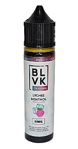 Líquido Juice BLVK Original 60ml 0mg - Lychee Menthol