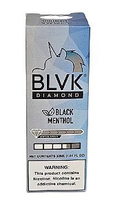 Líquido Juice Nicsalt BLVK Diamond Pod - Black Menthol 35mg - 30ml