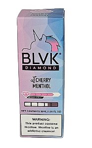 Líquido Juice Nicsalt BLVK Diamond Pod - Cherry Menthol 35mg - 30ml