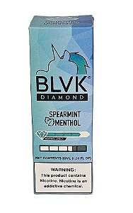 Líquido Juice Nicsalt BLVK Diamond Pod - Spearmint Menthol 35mg - 30ml