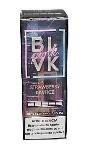 Líquido Juice Nicsalt BLVK Pink Pod - Strawberry Kiwi Ice 50mg - 30ml
