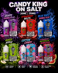 Juice Nicsalt Candy King On Salt 30Ml 35Mg