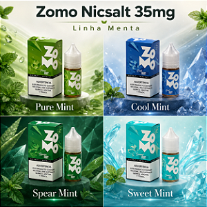 Nicsalt Zomo 30ml 35mg - Linha Menta