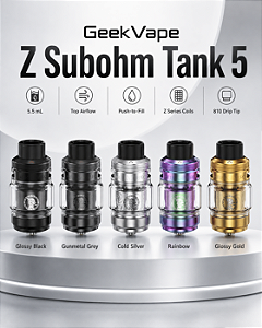 Atomizador Geek Vape Z Subohm Tank 5
