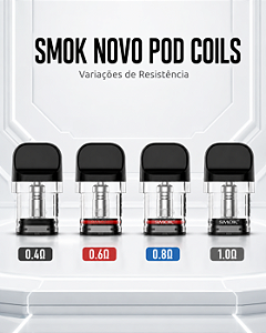 Coil Smok Novo Pod - 3 Unidades Por Caixa