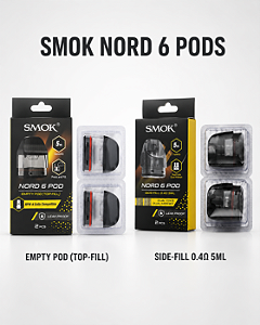 Smok Nord 6 Pod - Tanque ou Coil