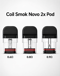 Coil Smok Novo 2x Pod - Caixa com 3 Unidades