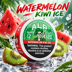 Bolsa De Nicotica Alp - Watermelon Kiwi Ice