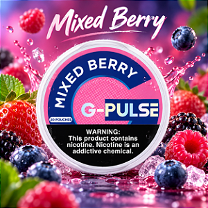 Bolsas de Nicotina G-Pulse - Mixed Berry