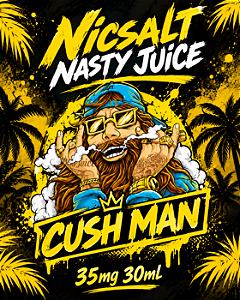 Nicsalt Nasty Juice 35mg 30ml - Linha Cush Man