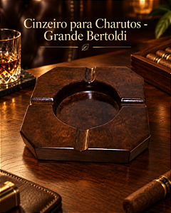 Cinzeiro para Charutos - Grande Bertoldi