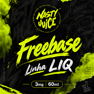 Freebase Nasty Juice 3mg 60ml - Linha LIQ