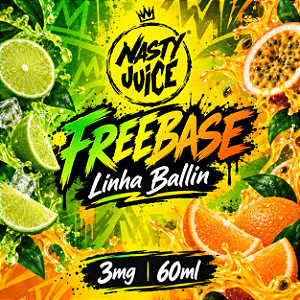 Freebase Nasty Juice 3mg 60ml - Linha Ballin