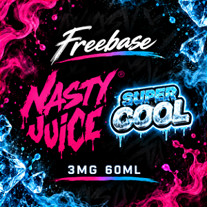 Freebase Nasty Juice 3mg 60ml - Linha Super Cool