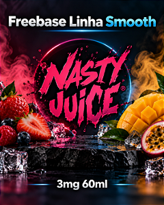Freebase Nasty Juice 3mg 60ml - Linha Smooth