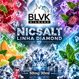 Nicsalt BLVK 50mg 30ml - Linha Diamond