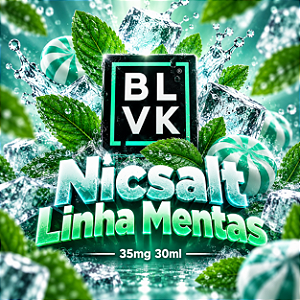 Nicsalt BLVK 35mg 30ml - Linha Mentas