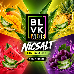 Nicsalt BLVK 35mg 30ml - Linha Aloe