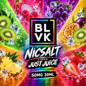 Nicsalt BLVK 50mg 30ml - Linha Just Juice