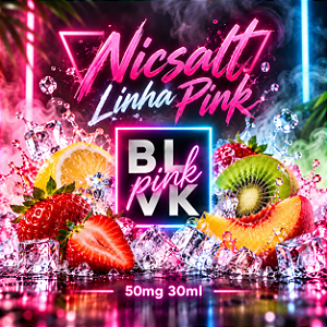 Nicsalt BLVK 50mg 30ml - Linha Pink