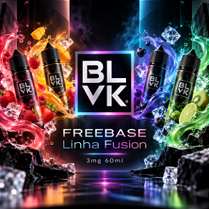 Freebase BLVK 3mg 60ml - Linha Fusion