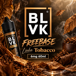 Freebase BLVK 6mg 60ml - Linha Tobacco