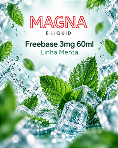 Freebase Magna 3mg 60ml - Linha Menta