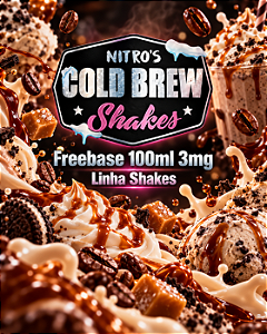 Freebase Cold Brew 3mg 100ml - Linha Shakes