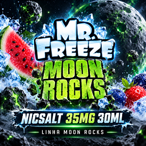 Nicsalt Mr Freeze 35mg 30ml - Linha Moon Rocks