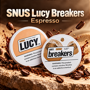 Bolsas de Nicotina Lucy Breakers - Espresso