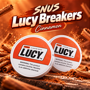 Bolsas de Nicotina Lucy Breakers - Cinnamon