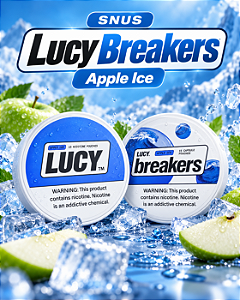 Bolsas de Nicotina Lucy Breakers - Apple Ice
