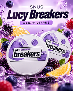Bolsas de Nicotina Lucy Breakers - Berry Citrus