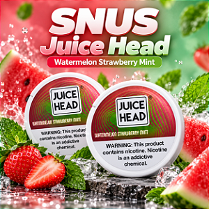 Bolsas de Nicotina Juice Head - Watermelon Strawberry Mint
