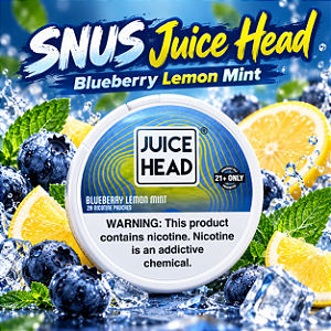 Bolsas de Nicotina Juice Head - Blueberry Lemon Mint