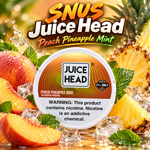 Bolsas de Nicotina Juice Head - Peach Pineapple Mint