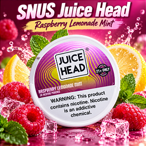 Bolsas de Nicotina Juice Head - Raspberry Lemonade Mint