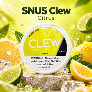 Bolsas de Nicotina Clew - Citrus
