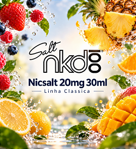 Nicsalt Naked 20mg 30ml - Linha Classica