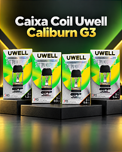 Caixa Coil Uwell Caliburn G3