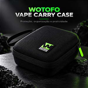 Estojo Wotofo Vape Carry Case – Bolsa Organizadora para Vape