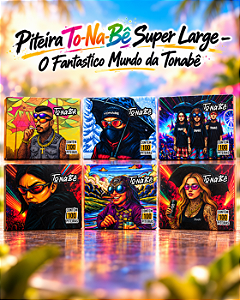 Piteira de Papel To-Na-Bê Super Large - O Fantastico Mundo da Tonabê
