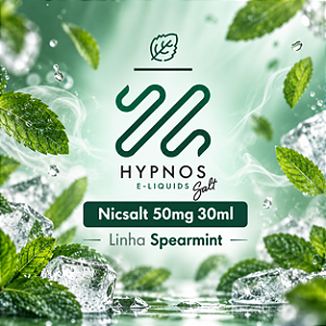 Nicsalt Hypnos 50mg 30ml - Linha Spearmint