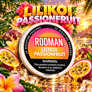 Bolsas De Nicotina Rodman - Lilikoi Passion Fruit