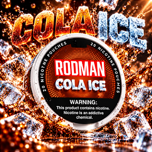Bolsas de Nicotina Rodman - Cola Ice