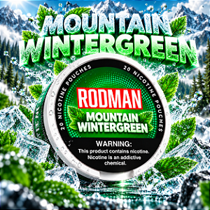 Bolsas De Nicotina Rodman - Mountain Wintergreen
