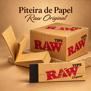 Piteira de Papel Raw Original