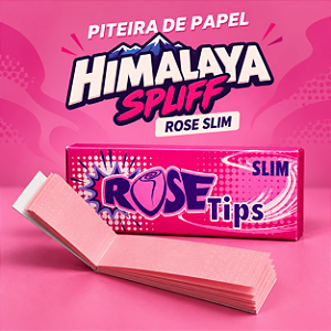 Piteira de Papel Himalaya Spliff - Rose Slim