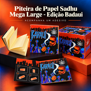 Piteira de Papel Sadhu Mega Large - Edição Badaui