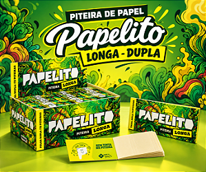 Piteira de Papel Papelito Longa - Dupla